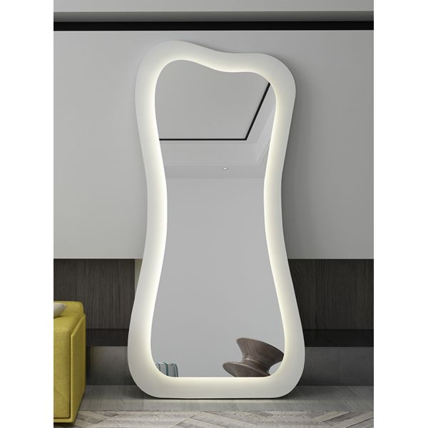 Hollywood Standing Full Length Xl Floor Mirror With Led Light 71x32