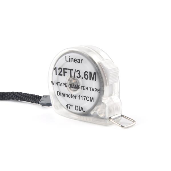 12ft 3.6m Outside Diameter Tape Measure Imperial Metric For Cylindrical Objects