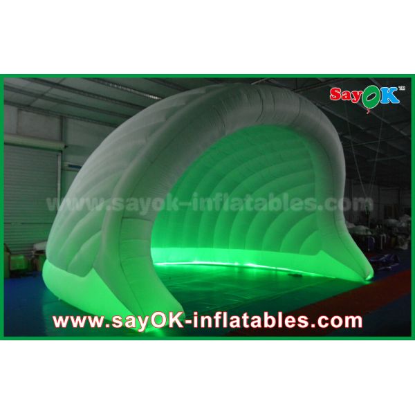 Надувная палатка 210D Оксфорд LED Надувная воздушная палатка Купол Надувная палатка иглу Водостойкая для вечеринки