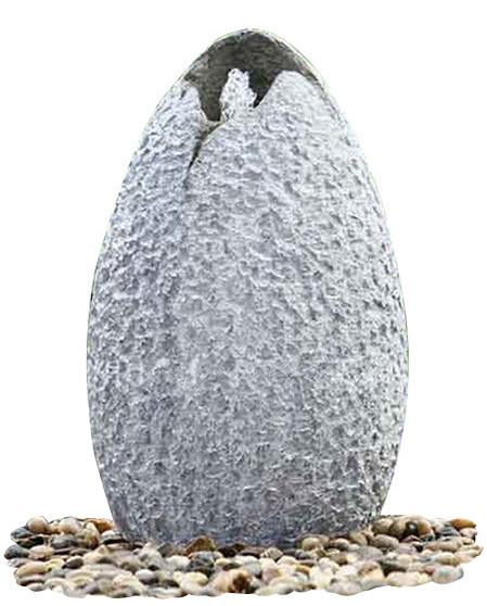 Customized 28 Pipping Outdoor Sphere Water Fountains In Cement Material