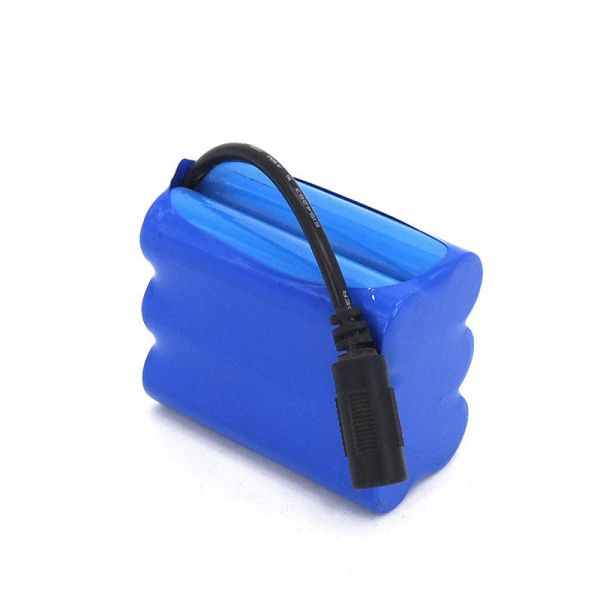 8Ah 3.7 V Rechargeable 18650 Lithium Battery Pack with DC 5.5×2.1 Female Plug & BMS Protection Board for Portable Electronic Devices, UN38.3 Certified
