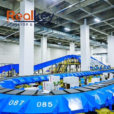 High Precision Vertical Cross Belt Sorter High Durability Professional