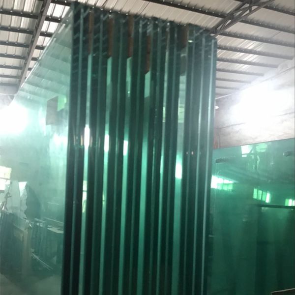 Custom 6mm 8mm 10mm 12mm Toughened Laminated Glass Tempered Sheet Glass Building