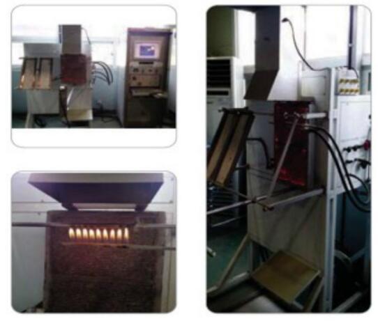 ASTM E162 Radiant Panel Flame Spread Test Apparatus Surface Flammability Tester