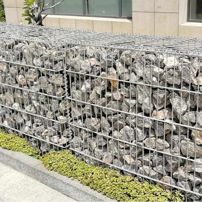 KN Boîte en gabions soudés 2x1x0,5m Cage en pierre paniers en gabions de jardin