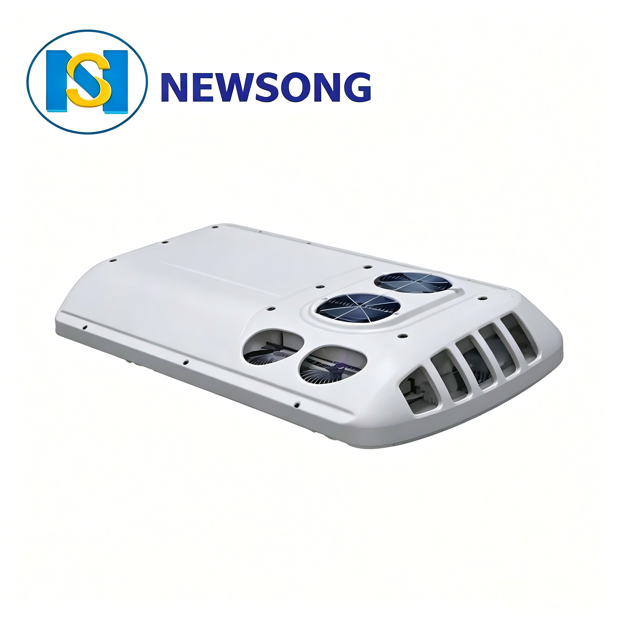 ISO14001,TS16949 2 Fans 10Kw 1600m³/h Bus Air Conditioning NSAC08F1