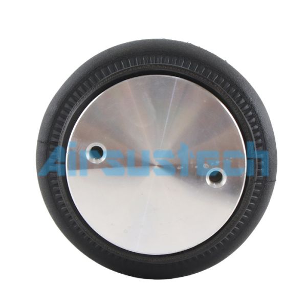 PT1/4 Air Inlet Double Convoluted Air Bag 2B5813 Air Lift Air Spring Aluminum Plate