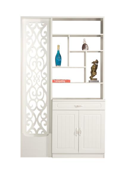 MDF Living Room Divider Cupboard , Divider Cabinet Design For Living Room