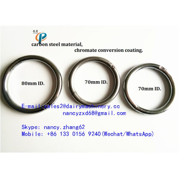 Высококачественное кольцо булльносе, стальное кольцо носа для коровы, схватов носа небольшого размера глупых