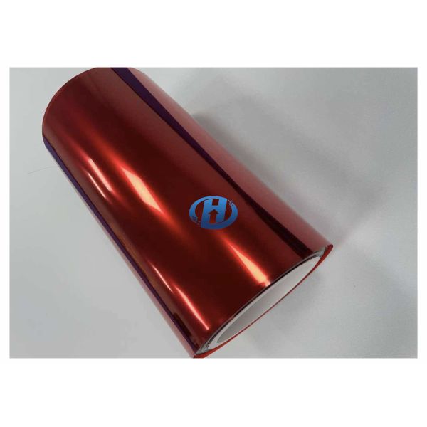 50 мкм Красный ПЭТ, ПЭТ-пленка для выпуска фильма оптического качества Пленка для выпуска отходов Пленка для переработки в 3C-индустрии