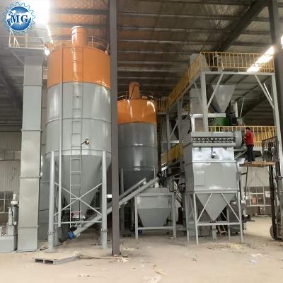 120kw Energy Saving Dry Mortar Machine 50t / H Plant Wall Putty Plaster Skim Coat