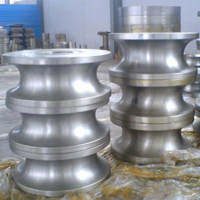 Rolo do molde da máquina da tubulação de aço de Cr12MoV que forma o tratamento térmico do vácuo do rolo