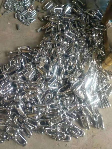 Steel Material Aerial Cable Tools Anti Twist Rigid Wire Rope Connector