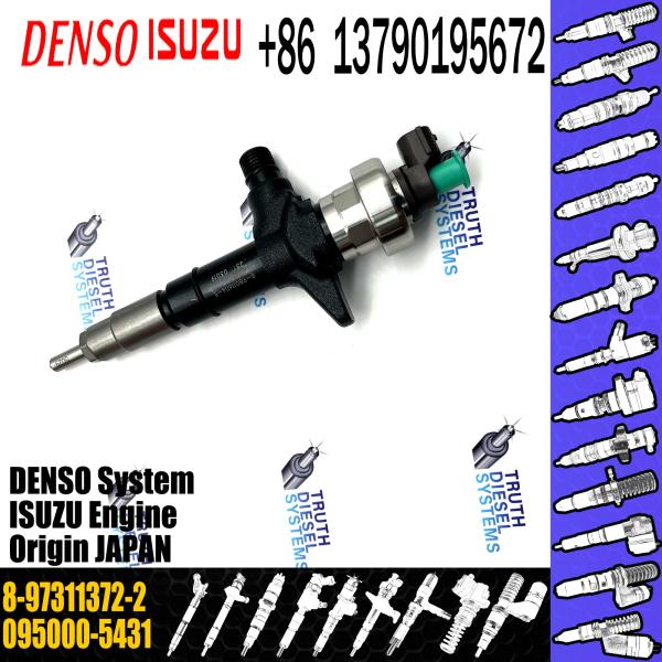 New Diesel fuel common rail injector 095000-5430 095000-5435 095000-5431 8-97311372-2 For ISUZU 4JJ1 D-Max