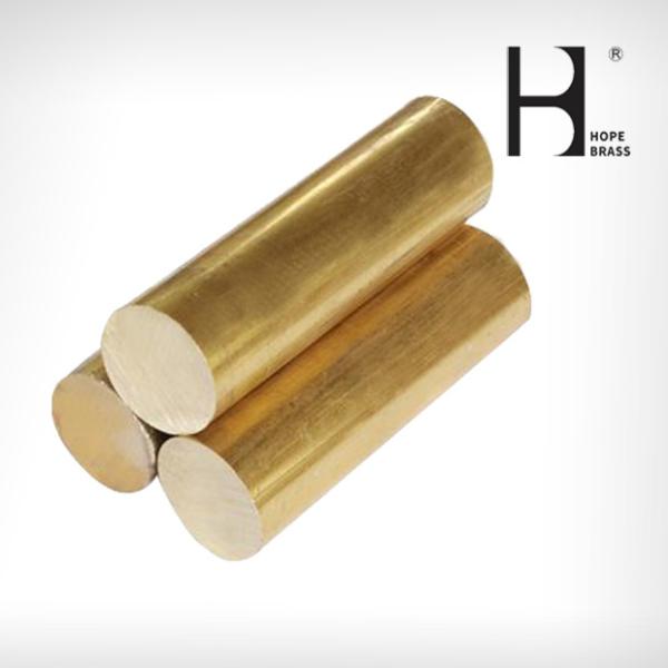 Anti Corrosion Golden Brass Rods , 16ft Length Square Brass Rod