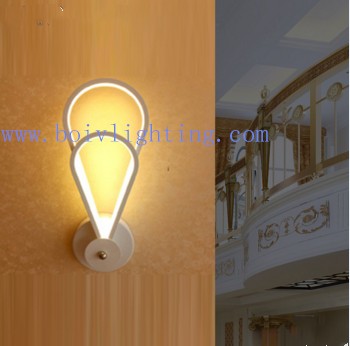 23W Modern Acrylic   LED Wall Lamps High  Quality  Water  Drople  Bedside