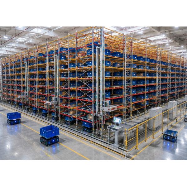 50kg Load High-Speed Bin Stacker Crane for High-Density Warehouse Systems