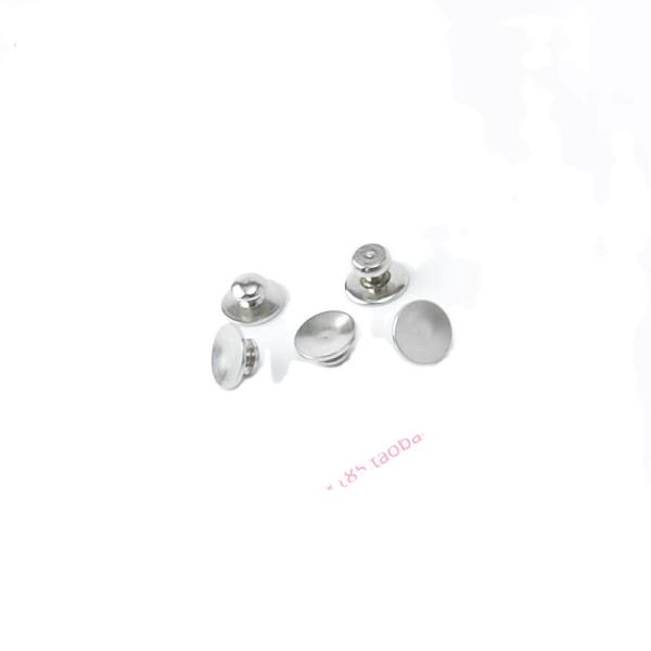 Stainless Steel Weldable Lingual Button Orthodontic Bracket 10pc