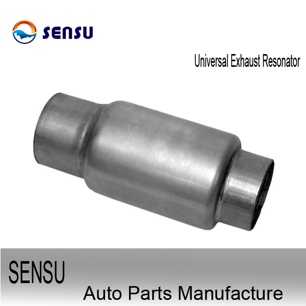 2.5inches Inlet/Outlet Universal Exhaust Resonator Bottle Style