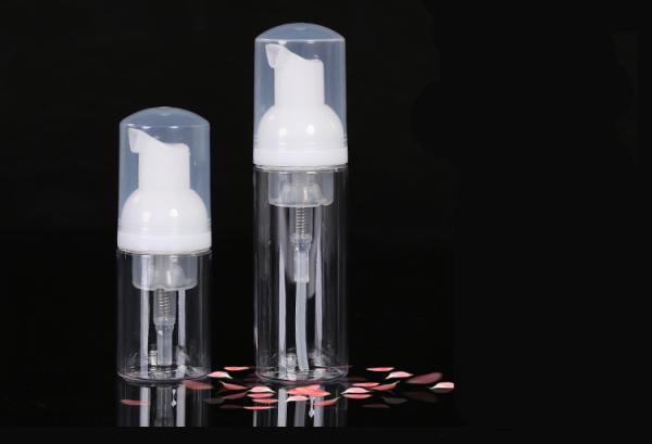 Transparent Round 150ml Foam Pump Dispenser Bottle