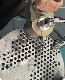 Automatic Orbital TIG Welding Machine HZTS-40 OBT-200 All Position Welder Heat Exchanger Tube to Tubesheet Welding