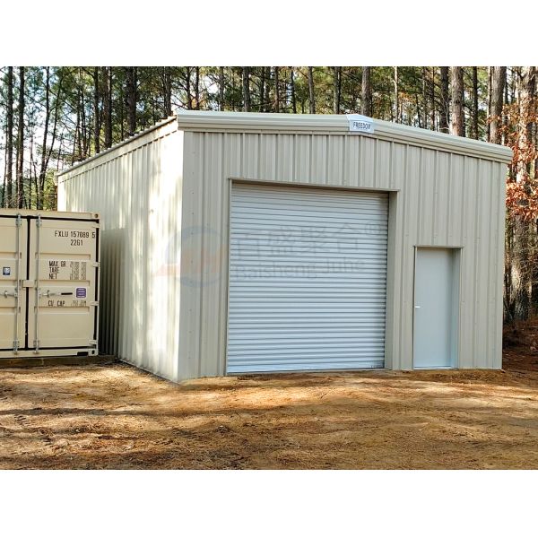 Стальная конструкция Парковка автомобилей Портативный гараж Префабрикация Металлический водонепроницаемый гараж