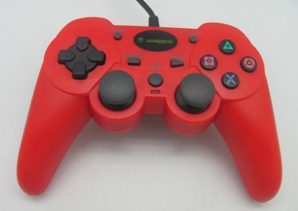 12 Button 4 Axis P3 Wireless USB Game Controller Wired USB Cable With LED Indicator
