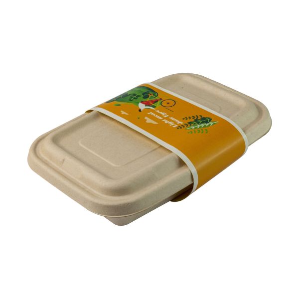 Пульпы багассы фабрики 100% пищевой контейнер Biodegradable Compostable упаковывая