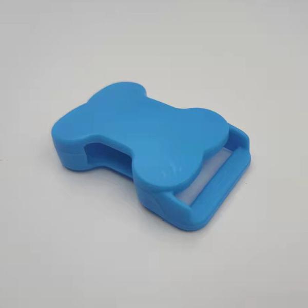 Survival Bracelets Colorful 3/5'' Plastic Strap Buckles Apparel 2 Side Release Buckles