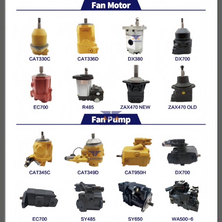 708-7H-00640 708-7H-00650 708-7H-00660 708-7H-00680 Fan Motor for D375A-5 D37 5A-6 D375A-6R