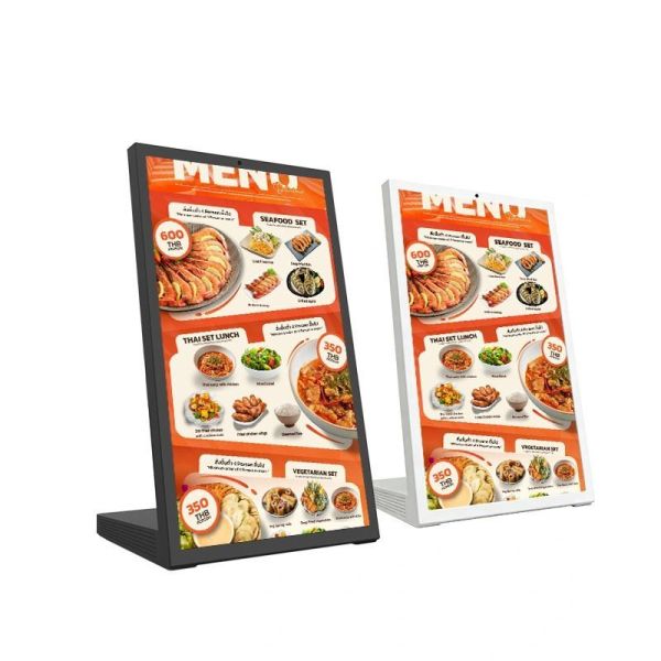8-inch HD Display Digital Menu Board with Touch Ordering and Video Menu Playback for Restaurants