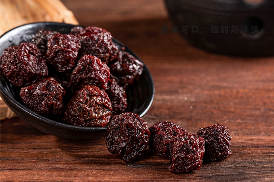 Китайский очень вкусный сохраненный плод с красными черносливами высушил розовую сливу