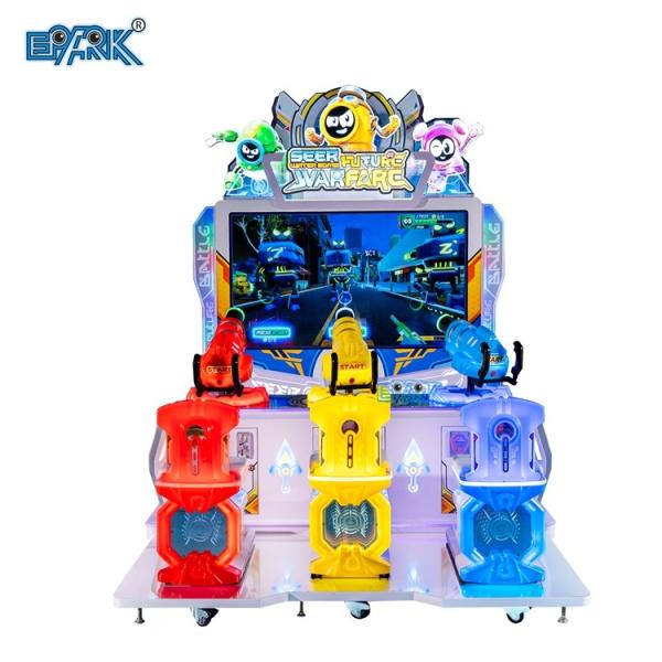 Amusement Park Ball Shooting Arcade Machines Carnival Monster Realms Tv Gun Game
