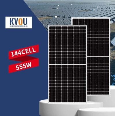 555w Flexible Monocrystalline Solar Panel Customizable Panel Solar System