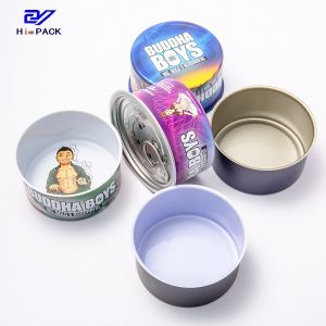 Food Grade Beef Can Packaging 150ml Easy Open Tinplate Tin Customized