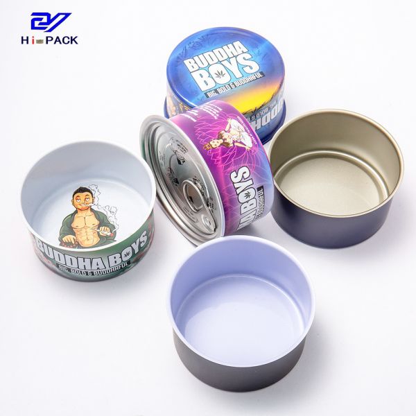 Food Grade Beef Can Packaging 150ml Easy Open Tinplate Tin Customized