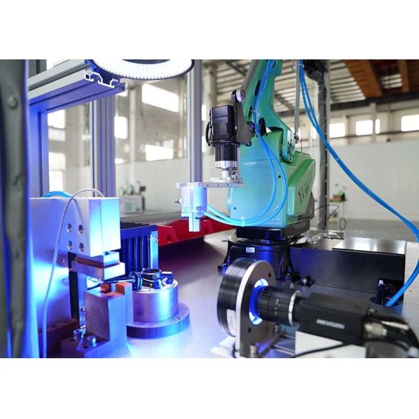 4 DOF Fully Automated Revolute Jointed Multi Axis Robot Arm