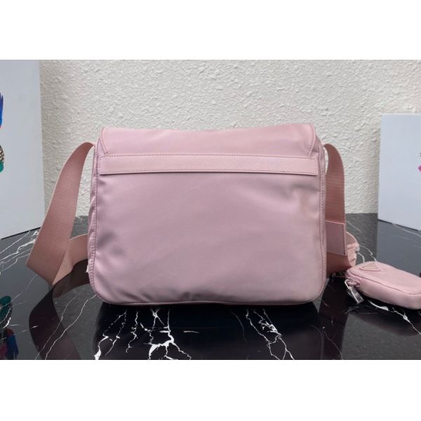 Triangle Logo Luxury Canvas Bag , Adjustable Nylon Shoulder Strap Luxury Messenger Bag