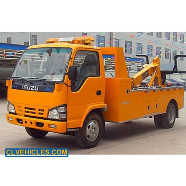 ISUZU N Series Heavy Duty Tow Truck 4x2 130hp With ABS Brakes