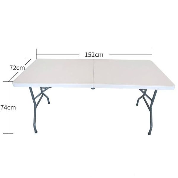 5 на открытом воздухе портативных пластиковых футов людей таблицы 4 стула складного столика диких белых