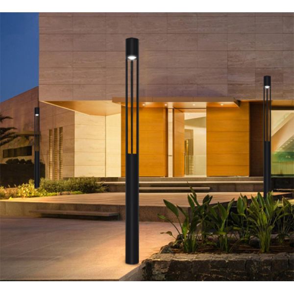 Spot LED Square Landscape Light Post IP65 Solar Garden Light for Park Street Lamp