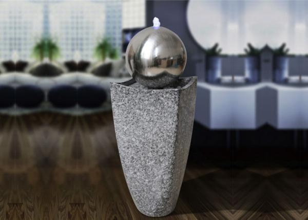 Modern  Waterscape Stainless Steel Ball Water Feature