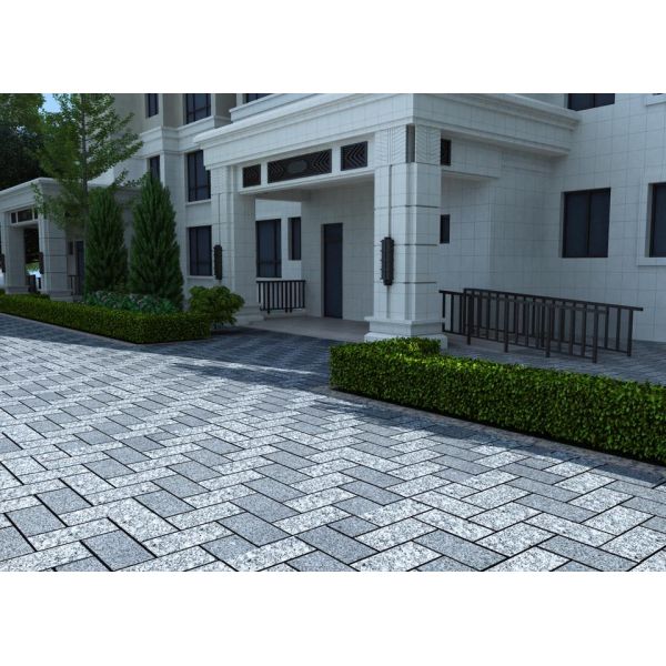 Пылаемое падением законченное Бушхаммерд вымощая камней шифера естественное поверхностное