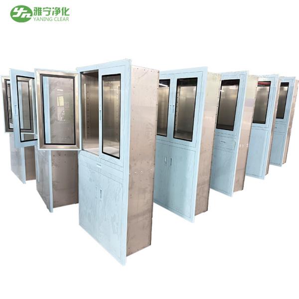 Operation Room Stainless Steel Medical Cabinet With Non - Slip Interlayer Clear Window