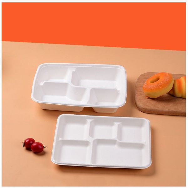 OEM/ODM отлитое в форму печатание коробки упаковки еды пульпы упаковывая бумажное