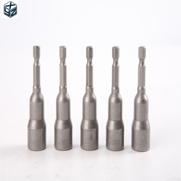 Great Heat Treatment CRV Material 6.35 Hexagon 12mm*65mm*5PC Nut Driver Set