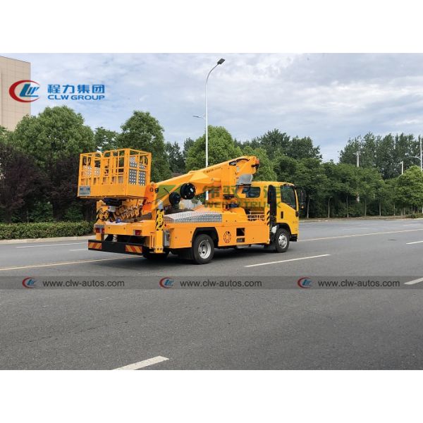 Isuzu 29 гидравлической телескопичной воздушной метров тележки Skylift платформы