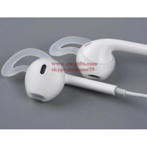 In-Ear Eartips Earbuds Earpods Earphone Case Cover Skin for Apple Airpods iPhone 7 6 6S Plus 5 5S SE with Ear Hook