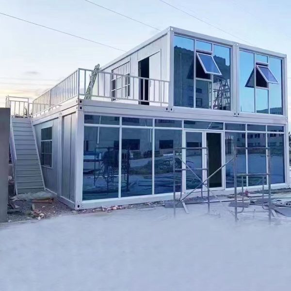 Hot sale 20ft Flat Pack moveable house Prefab Quick-assembly Container houses