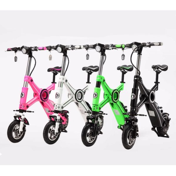EcoRider 350w motor chainless Folding Electric Bicycle fashion styles